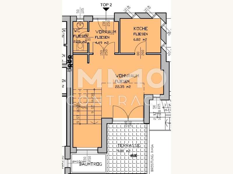 Maisonette Wien: Plan EG Plan EG