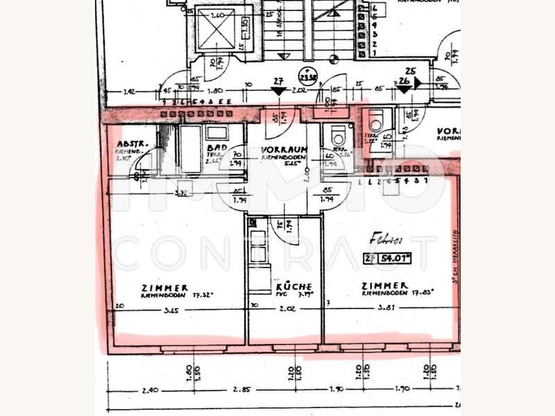 Eigentumswohnung Wien: Grundriss Grundriss