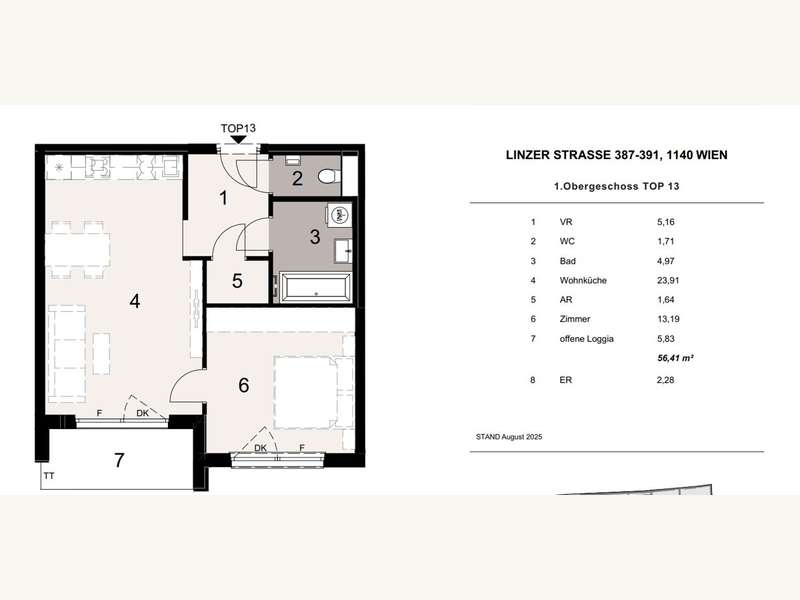 Eigentumswohnung Wien: Plan_Top13 Plan_Top13