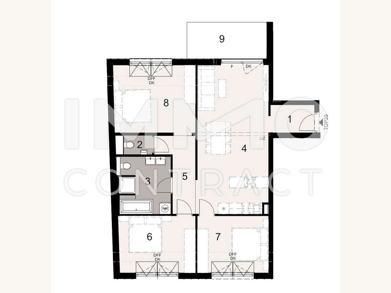 Eigentumswohnung Wien: Aurora Top 35 Aurora Top 35