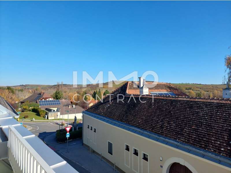 Terrassenwohnung Ulrichskirchen: Fernblick Fernblick