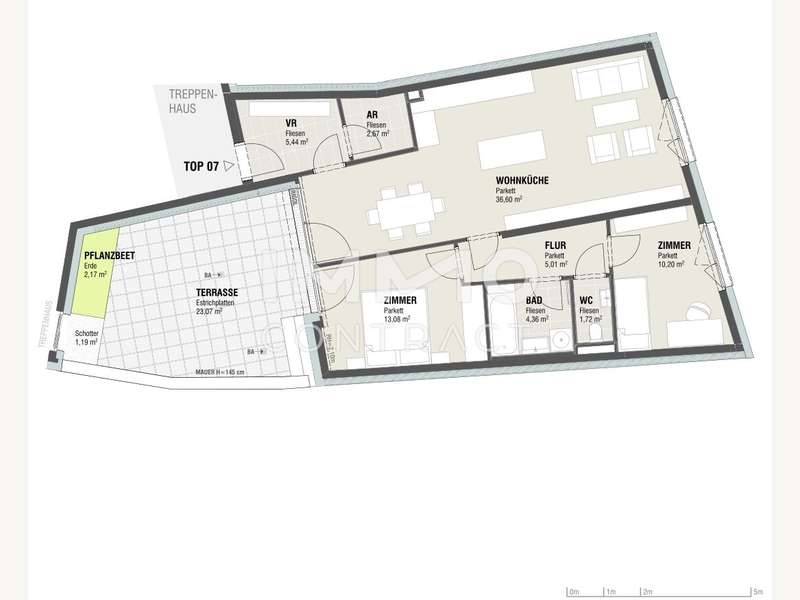 Terrassenwohnung in Ulrichskirchen - Bild 13 Terrassenwohnung in Ulrichskirchen - Bild 13
