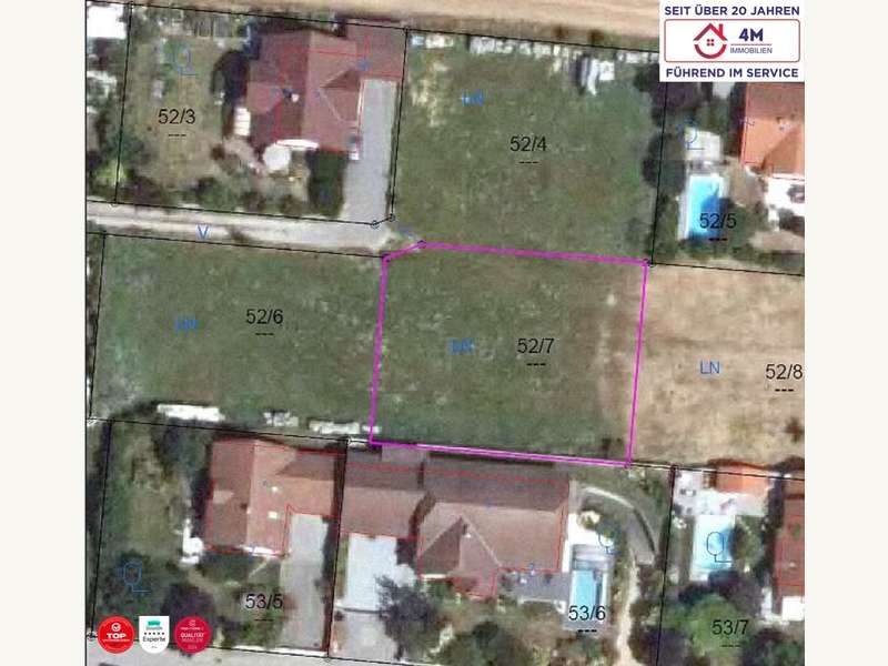 Baugrundstück Gneixendorf: Vogelperspektive Vogelperspektive