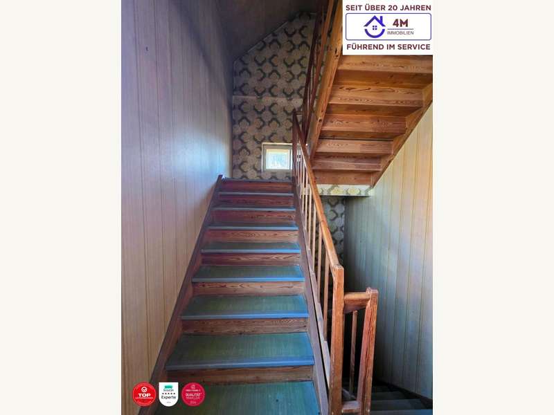 Baugrundstück Wien: Treppe Treppe