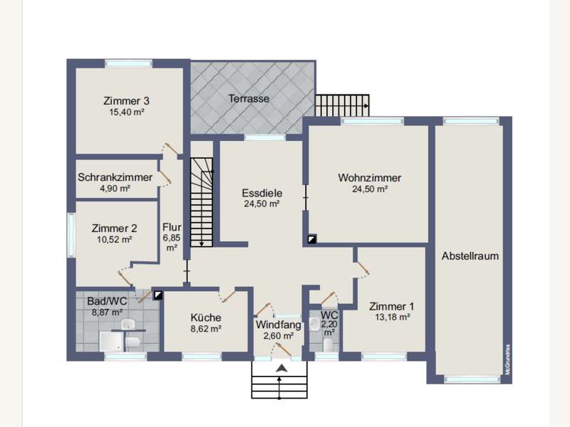 Einfamilienhaus Neutal: Plan EG Plan EG