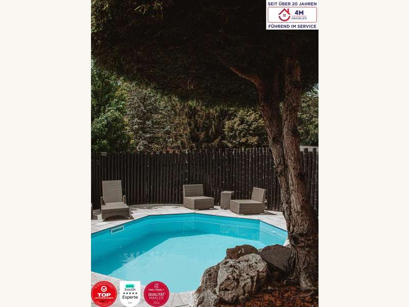 Einfamilienhaus Maria Gugging: Pool und Garten Pool und Garten