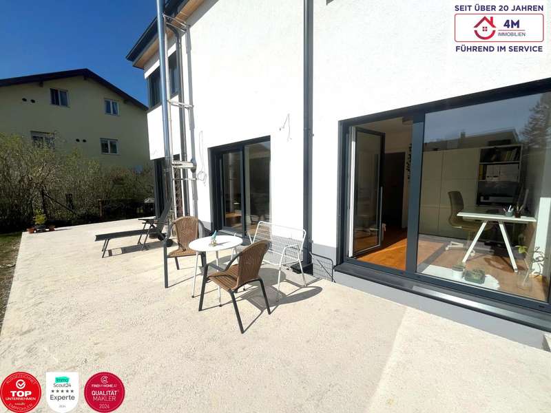 Einfamilienhaus Sollenau: Terasse Terasse