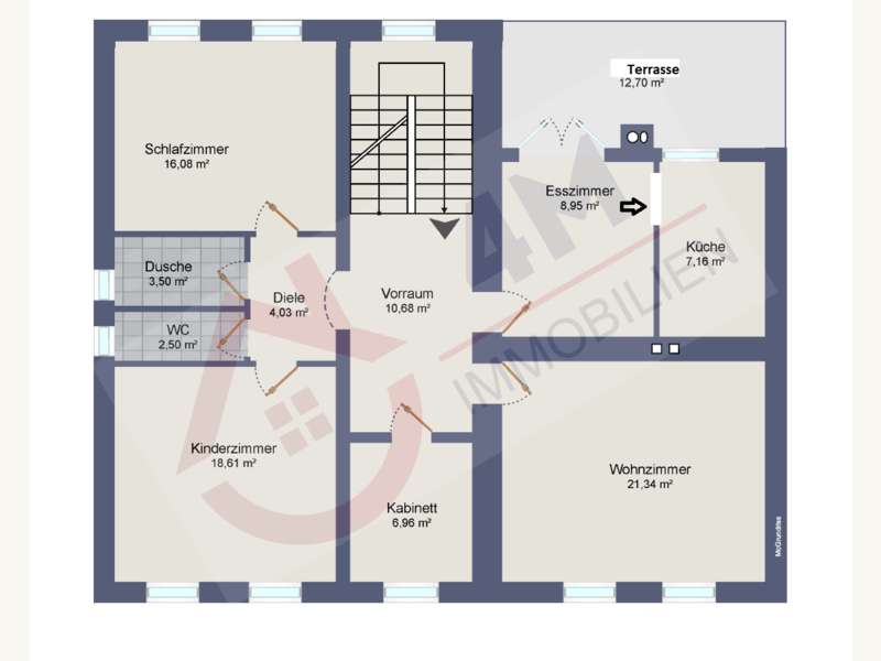 Reihenhaus Neutal: Plan Obergeschoss Plan Obergeschoss