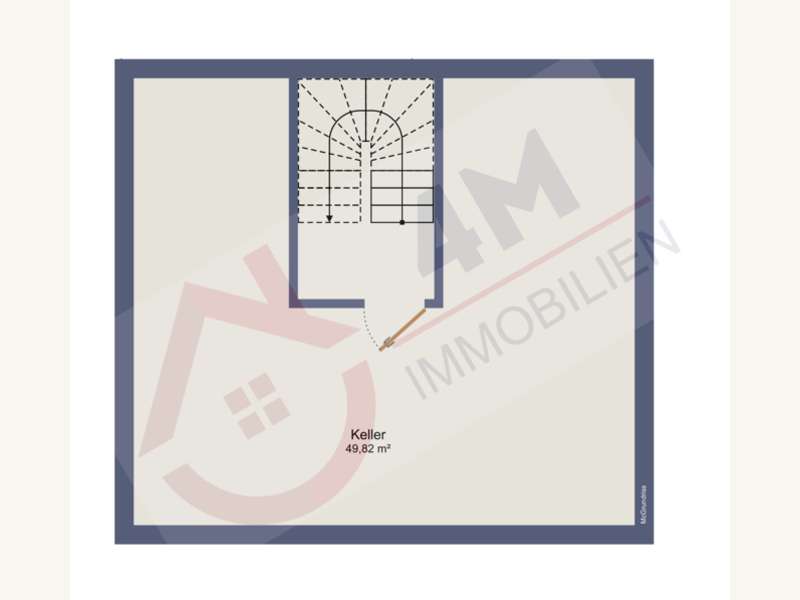 Reihenhaus Bad Fischau: Plan Keller Plan Keller