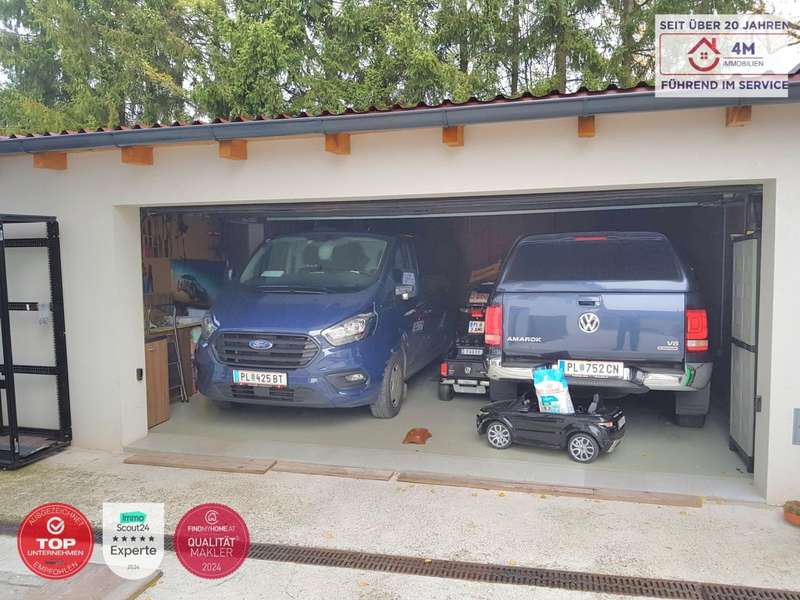 Einfamilienhaus Eichgraben: Doppelgarage Doppelgarage