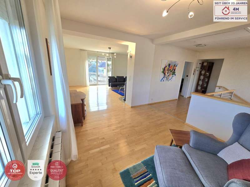 Einfamilienhaus Kobersdorf: Wohnzimmerbereich Wohnzimmerbereich