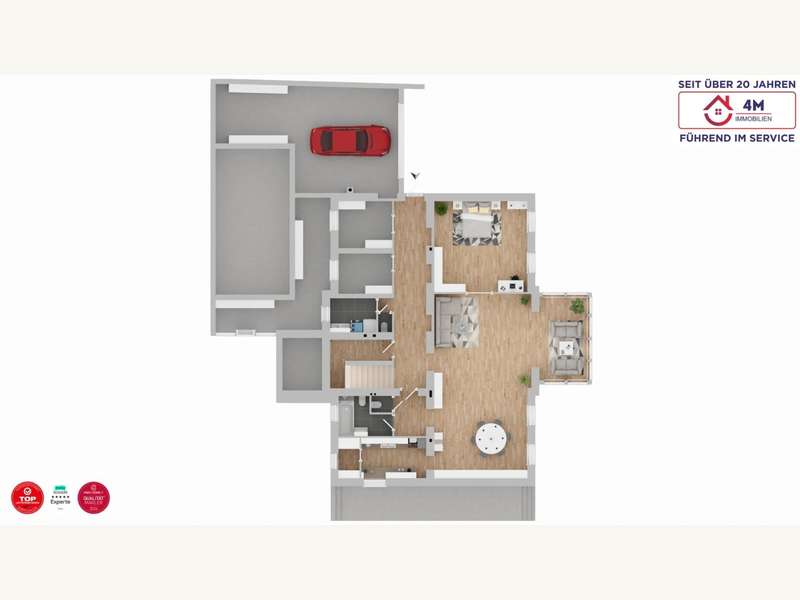 Einfamilienhaus Klosterneuburg: Grundriss UG Grundriss UG