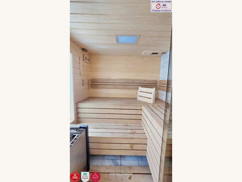 Einfamilienhaus Wien: Sauna für bis zu 4 Personen Sauna für bis zu 4 Personen