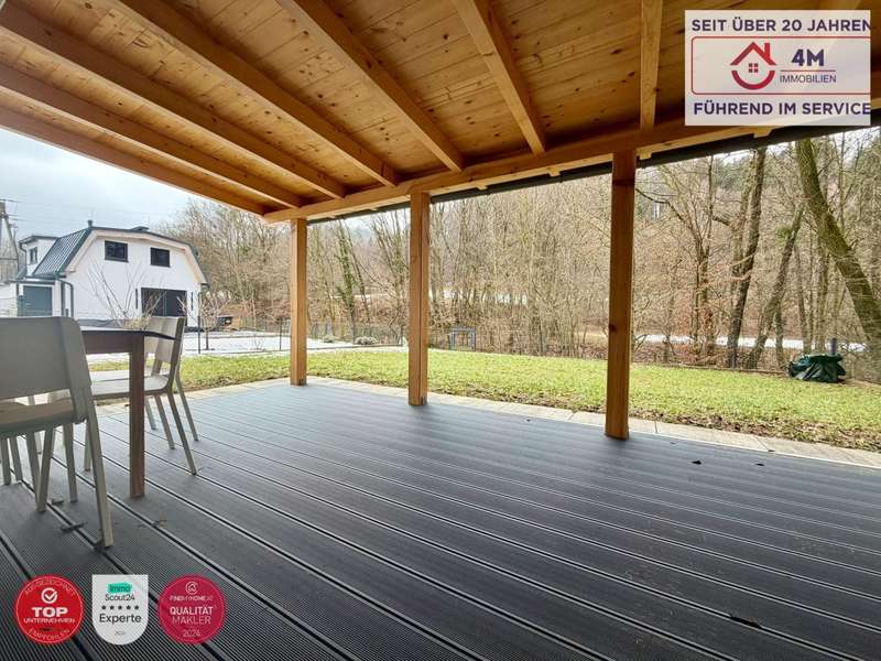 Ferienhaus Wilhelmsburg: Terrasse Terrasse