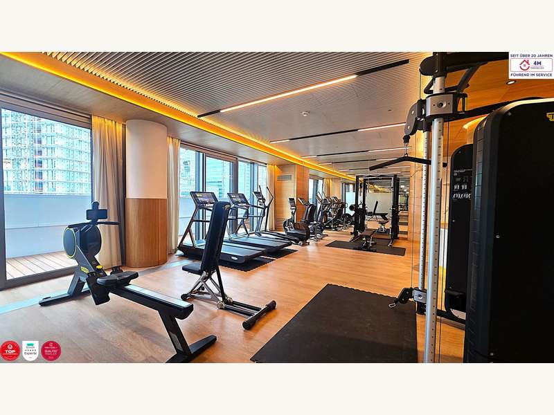 Terrassenwohnung Wien: Fitnessraum Fitnessraum