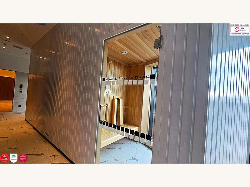 Terrassenwohnung Wien: Infrarotsauna Infrarotsauna