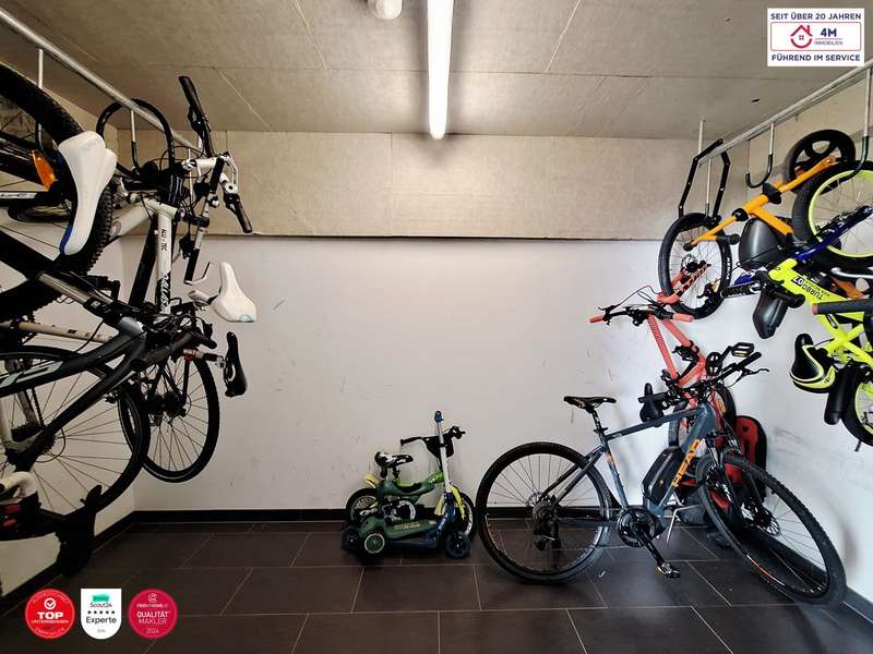 Mietwohnung Wien: Fahrradraum Fahrradraum