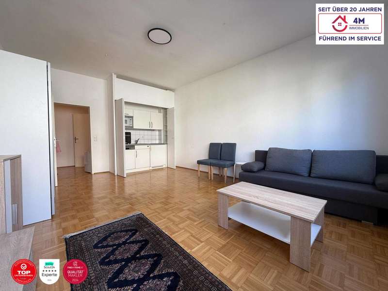 Mietwohnung Wien: Wohn/Schlafzimmer Wohn/Schlafzimmer