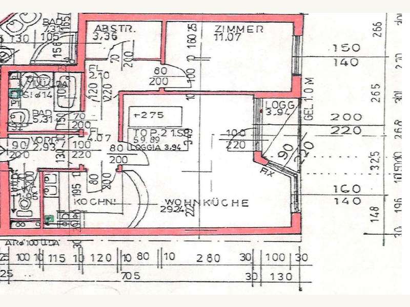 Grundrissplan