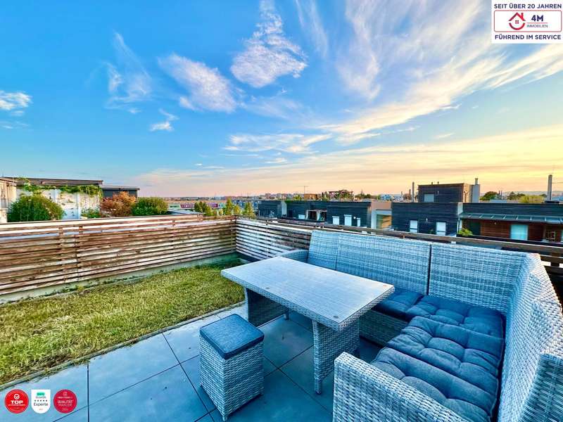Maisonette Wien: Dachgarten Dachgarten