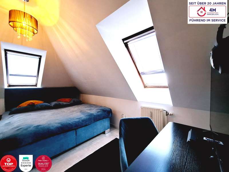Maisonette Wien: Schlafzimmer Obergeschoss Schlafzimmer Obergeschoss