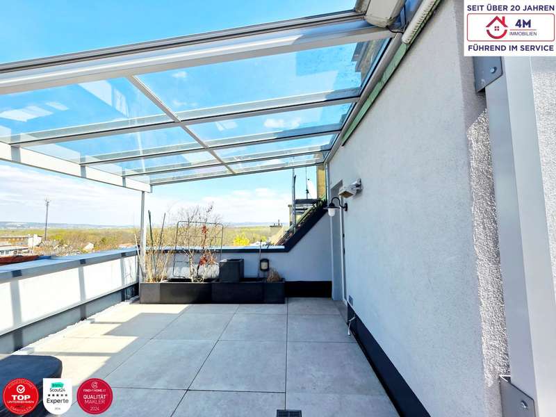 Maisonette Klosterneuburg: Dachterrasse 1 Dachterrasse 1