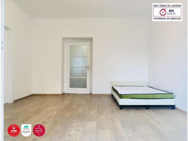 Eigentumswohnung Wien: Das Zimmer 1 ist ca. 19 m² Das Zimmer 1 ist ca. 19 m²
