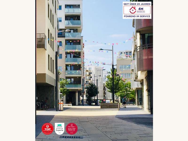 Eigentumswohnung Wien: Die Wohnung befindet sich in einer Wohnstraße Die Wohnung befindet sich in einer Wohnstraße