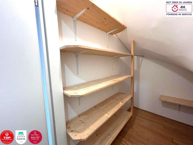 Maisonette Wien: Abstellraum Abstellraum