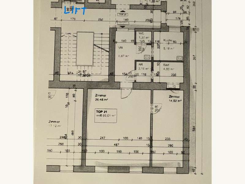 Wohnungsplan