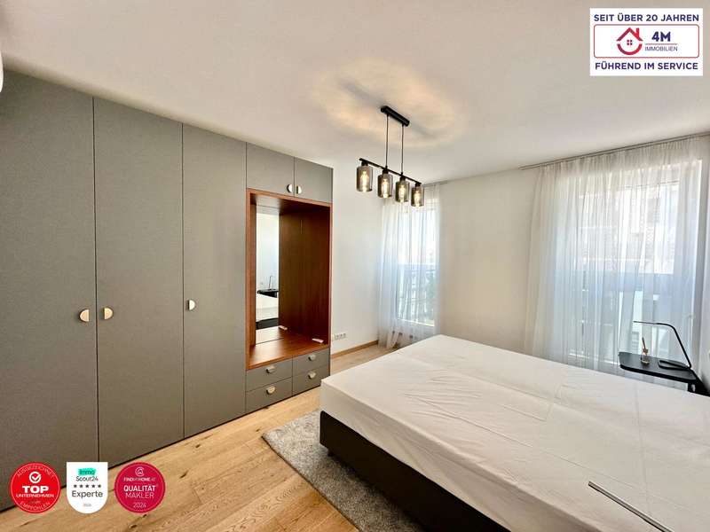 Dachgeschosswohnung Wien: Schlafzimmer Schlafzimmer