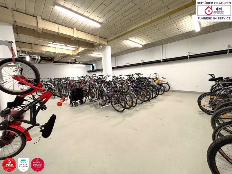 Eigentumswohnung Wien: Fahrradraum Fahrradraum