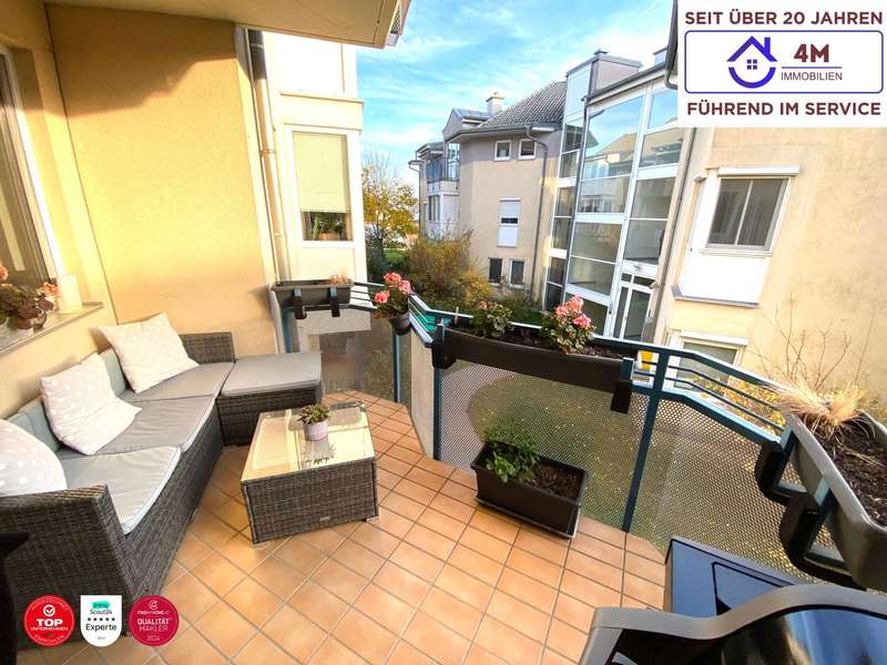 Eigentumswohnung Gerasdorf: Balkon mit Loggia Balkon mit Loggia