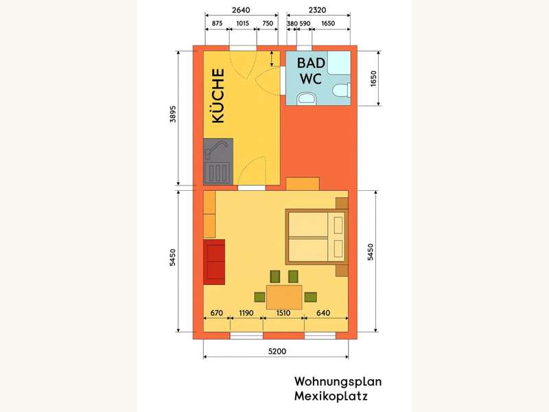 Eigentumswohnung Wien: Grundriss Grundriss