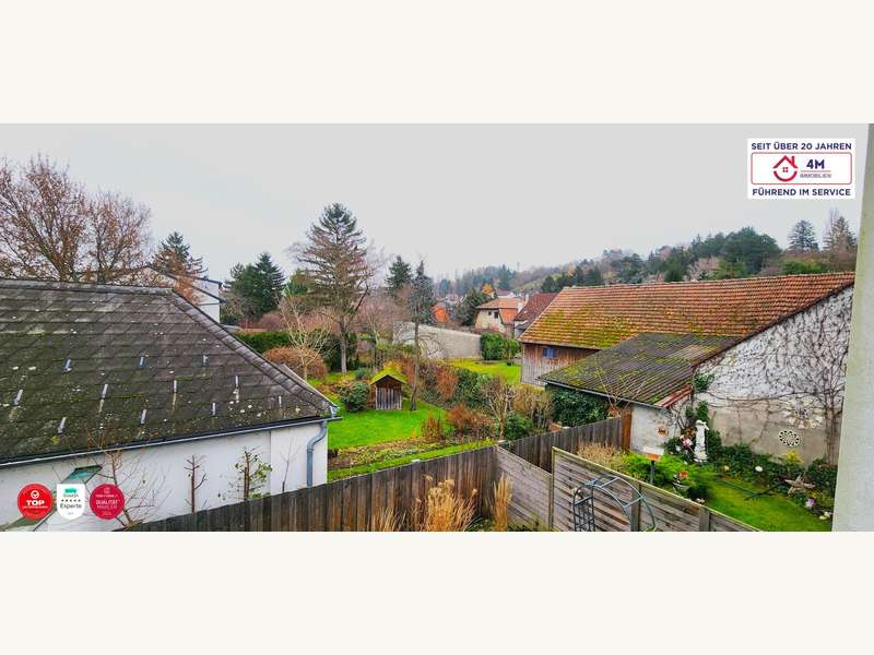Eigentumswohnung Königstetten: Ausblick Schlafzimmer Ausblick Schlafzimmer