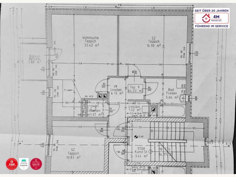 Eigentumswohnung Königstetten: Grundriss Grundriss