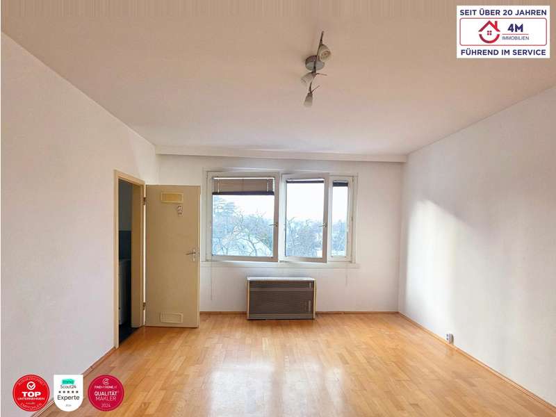 Eigentumswohnung Wien: Wohn/Schalfzimmer Wohn/Schalfzimmer