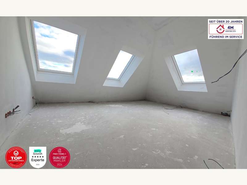 Dachgeschosswohnung Wien: Schlafzimmer Schlafzimmer