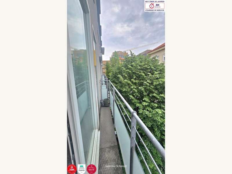 Eigentumswohnung Wien: Französischer kleiner Balkon Französischer kleiner Balkon