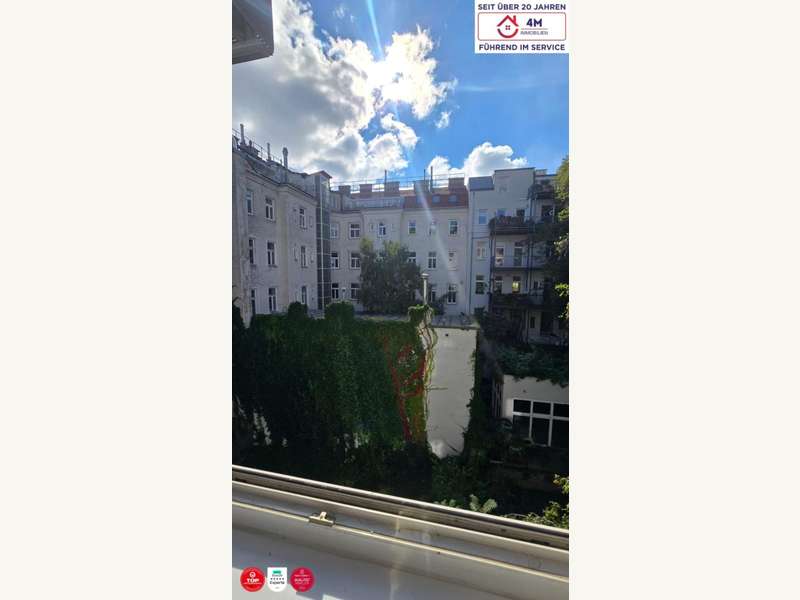 Eigentumswohnung Wien: Ausblick Essbereich Ausblick Essbereich