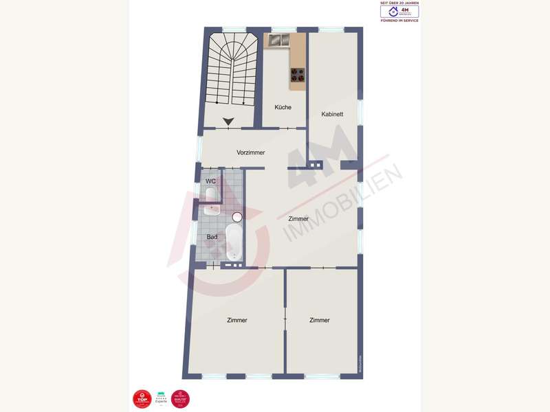 Eigentumswohnung Wien: Grundriss Grundriss