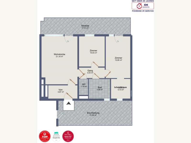 Eigentumswohnung Wien: Plan Plan