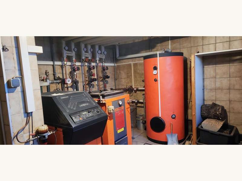 Heizraum ÖL-Feststoff