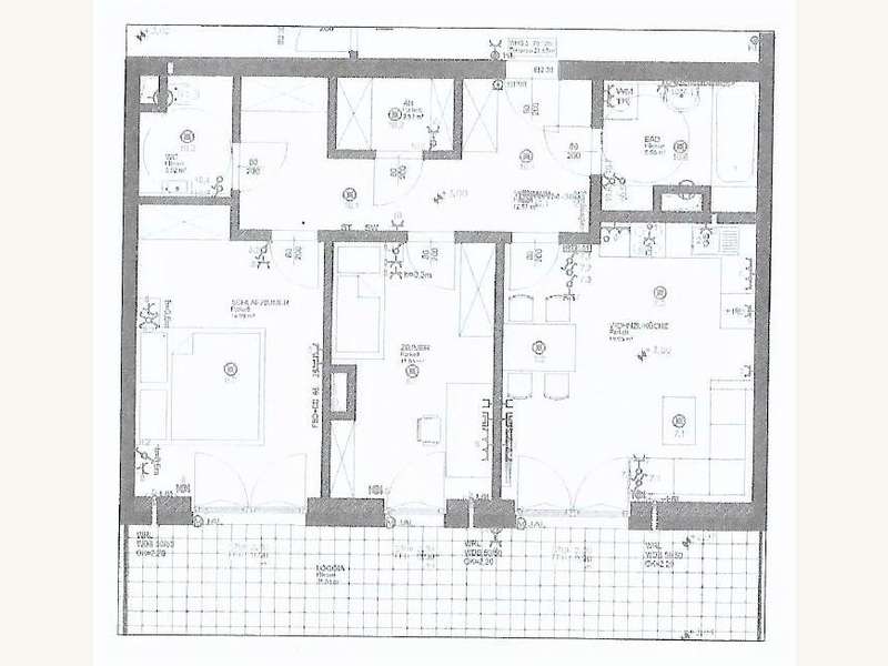Mietwohnung Perg: Grundrissskizze Grundrissskizze