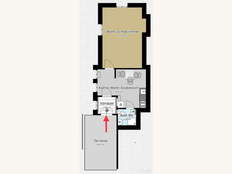 Büro Graz: Eingang Eingang