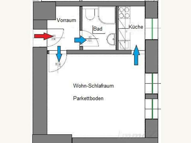Mietwohnung Graz: Grundriss Grundriss