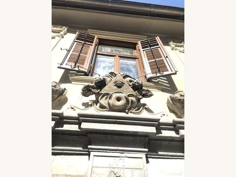 Dachgeschosswohnung Graz: Eingang- Auge Gottes Eingang- Auge Gottes