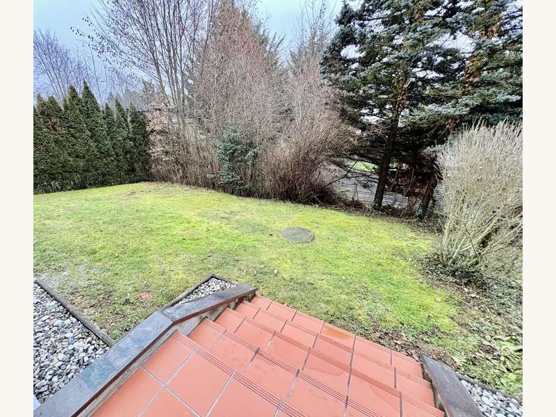 Abgang in den Garten