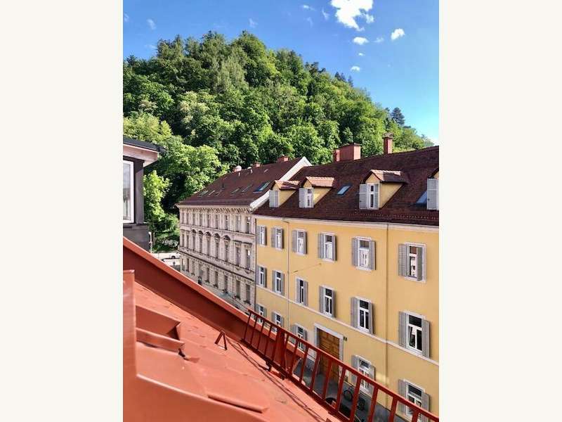 Ausblick zum Schlossberg
