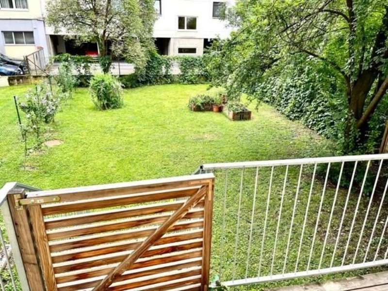 Mietwohnung Graz: Blick in den Garten Blick in den Garten